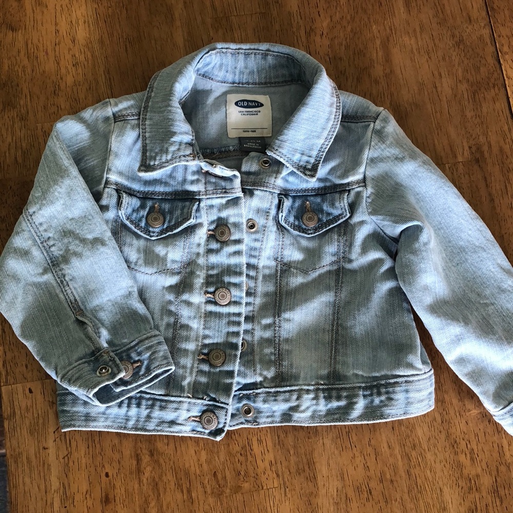 Light Blue Jean Jacket- Old Navy (18-24 M)